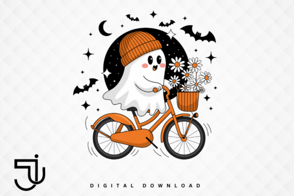 Cute Ghost Halloween Fall Autumn PNG for Creative Projects