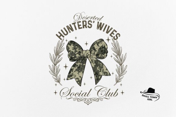 Deserted Hunters Wives Social Club: A Font with Character