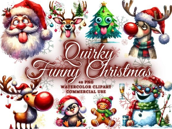 Funny Christmas Clipart - Christmas Png