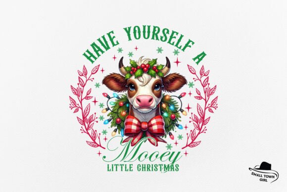 Mooey Cow Bow Coquette Christmas Light: A Designer's Take