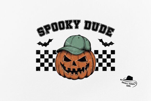Spooky Dude Pumpkin Halloween Boy Kid: A Creative Asset for Autumn Projects