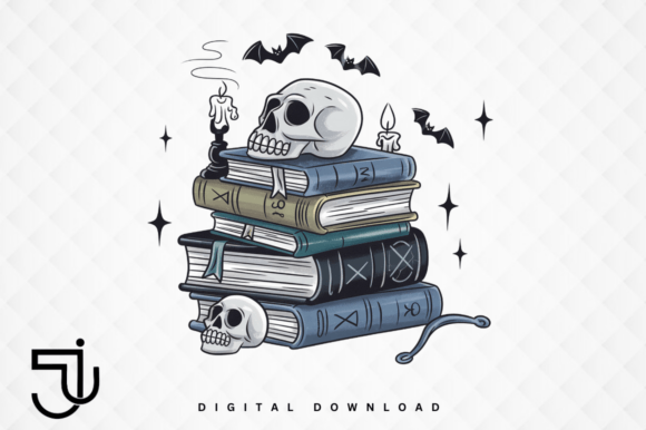 Spooky Spell Books Skull Halloween PNG: A Designer's Guide